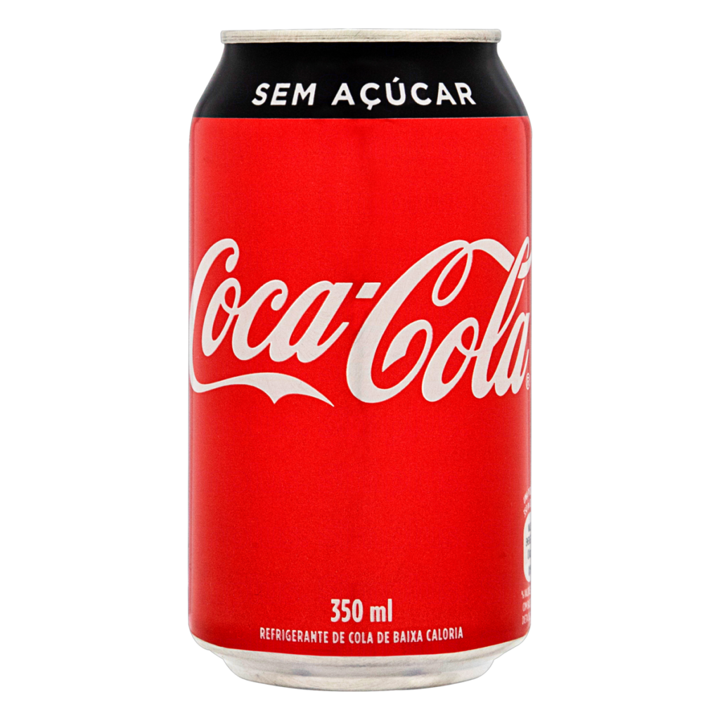 Refrigerante Coca-cola Sem Açúcar Lata 350ml